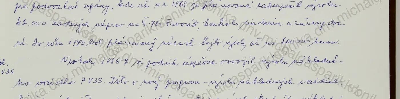 Výrez z rukopisu kroniky — Kniha II, s. 45 · riadok 14