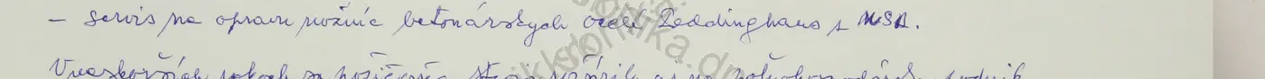 Výrez z rukopisu kroniky — Kniha II, s. 8