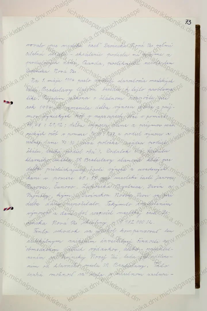 Sken: Sken 076 ("73"), rukopis