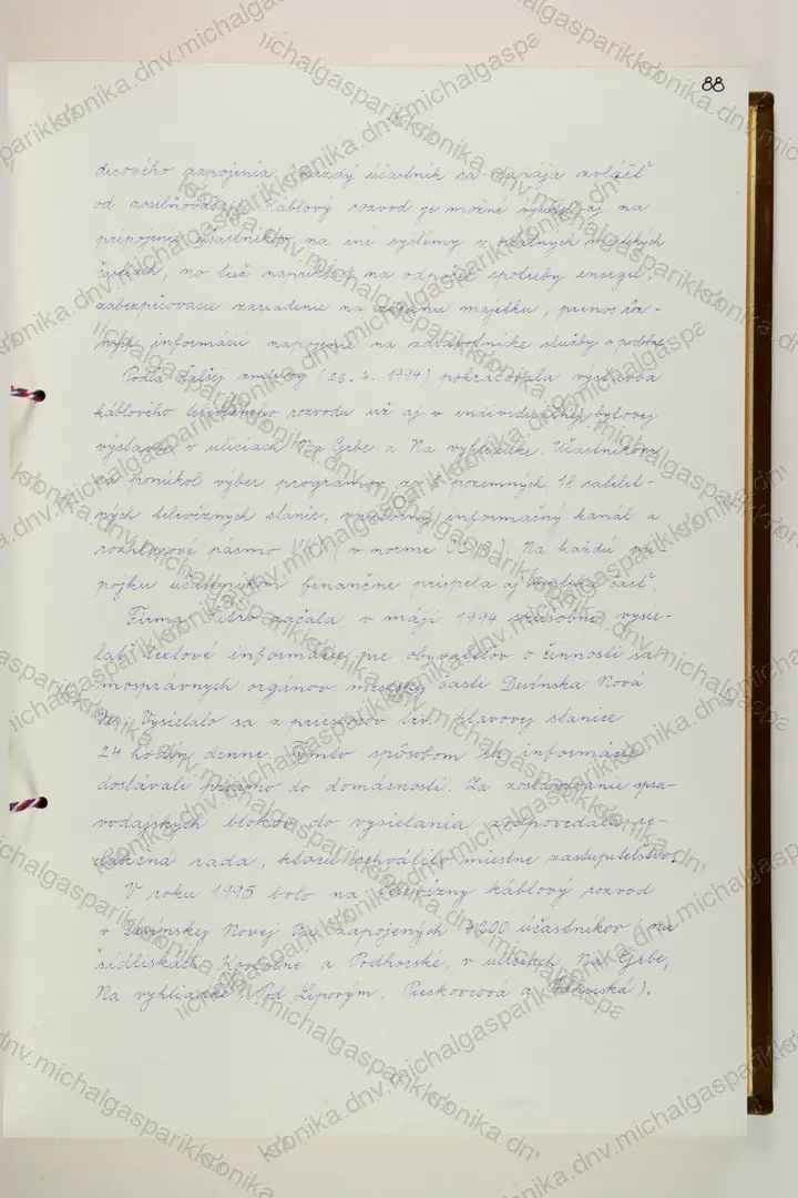 Sken: Sken 091 ("88"), rukopis