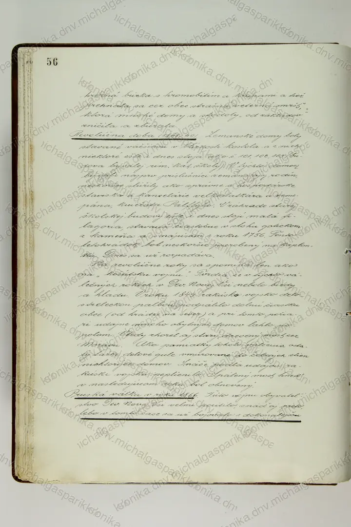 Sken: Strana 56, rukopis