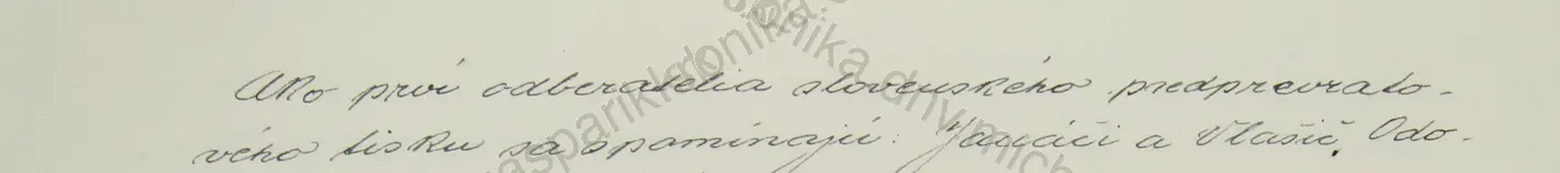 Výrez z rukopisu kroniky — Kniha I, s. 99