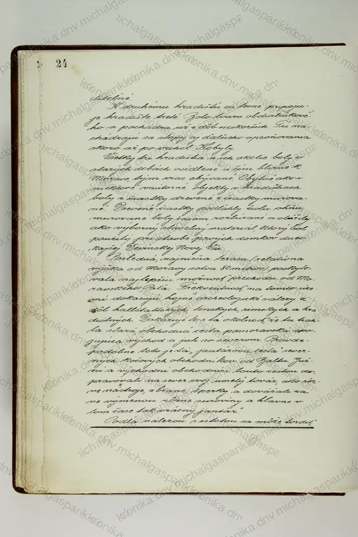 Sken: Strana 24, rukopis